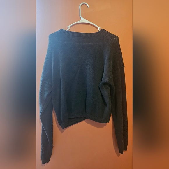 Vintage Floral Embroidered Sweater - Picture 4 of 5